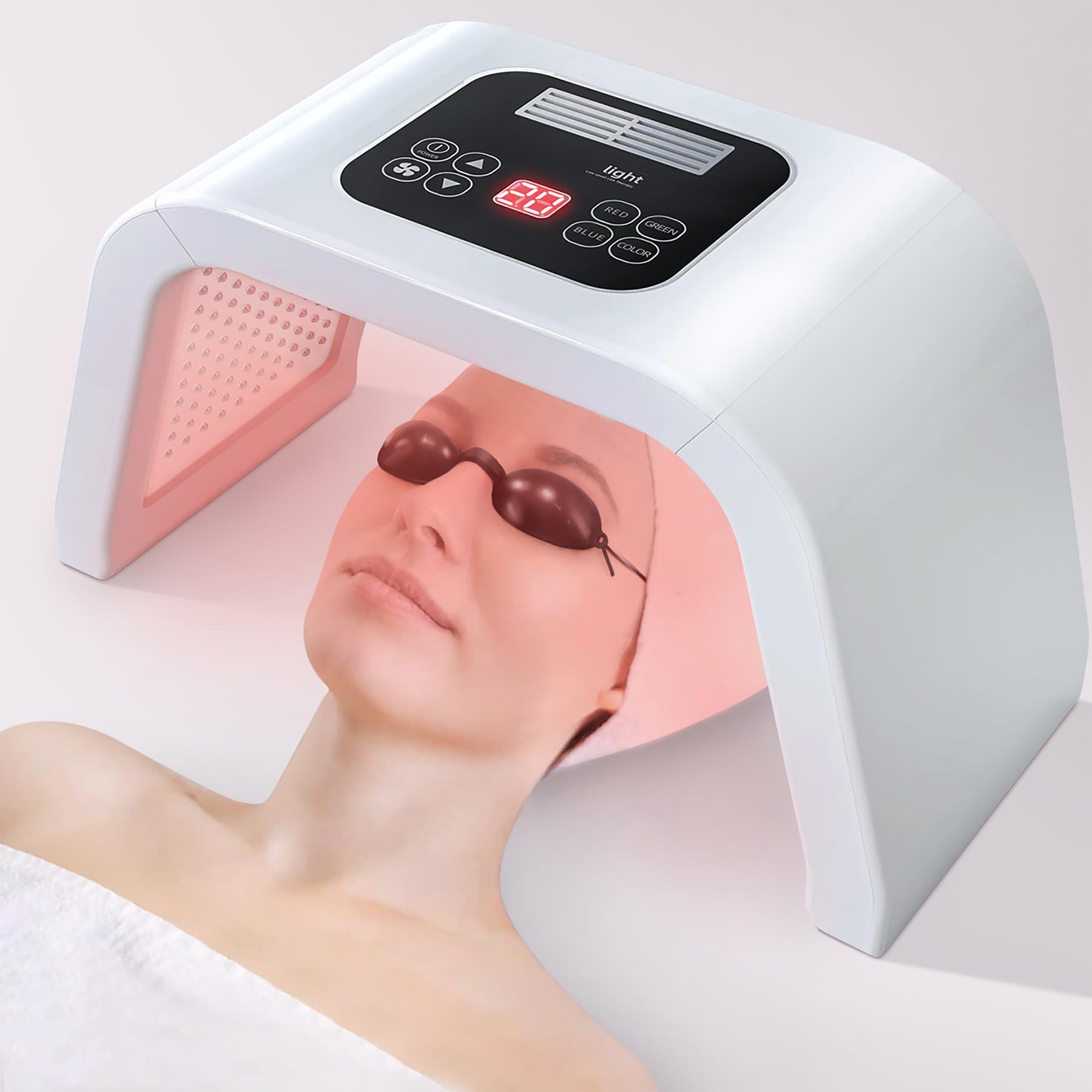 LED Face Mask Therapy for Radiant Skin Treatments