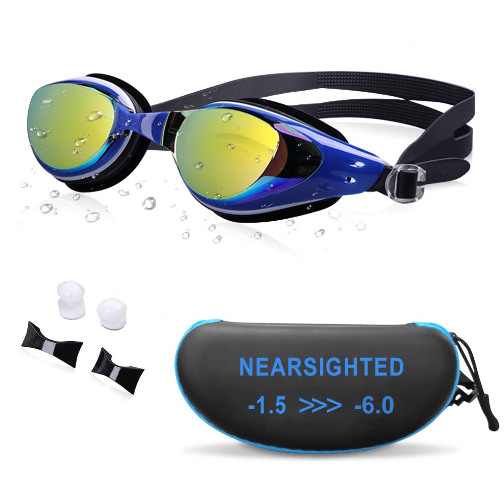 Near Vision Swim Goggles for Clear WaterSports Viewing